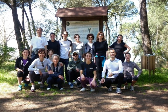 dal passo alla corsa - in pineta